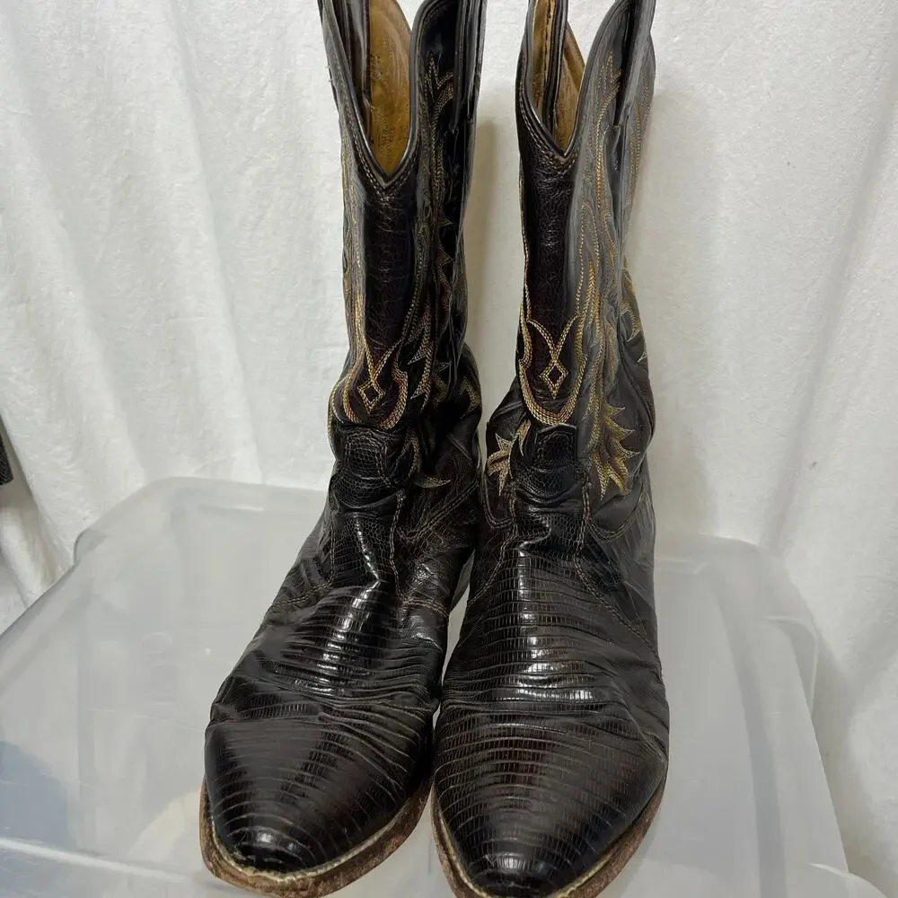 Tony Lama Men‎ Size 10 EE Cowboy Western Boots 2